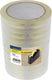 Raadhuis plakband - 12mm x 66m - pp - transparant - krimp a 12 rol - rd-351351-12