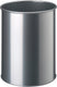 Durable papierbak 15 liter rond zilver