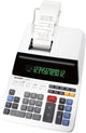 Sharp rekenmachine - creme - met printrol