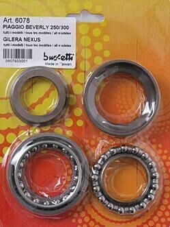 Buzzetti lenkkopflagersatz headsets piaggio, beverly, nexus