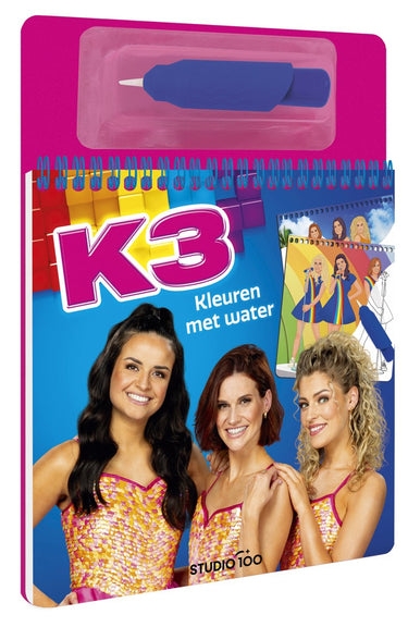 Studio 100 k3 kleurboek - kleuren met water