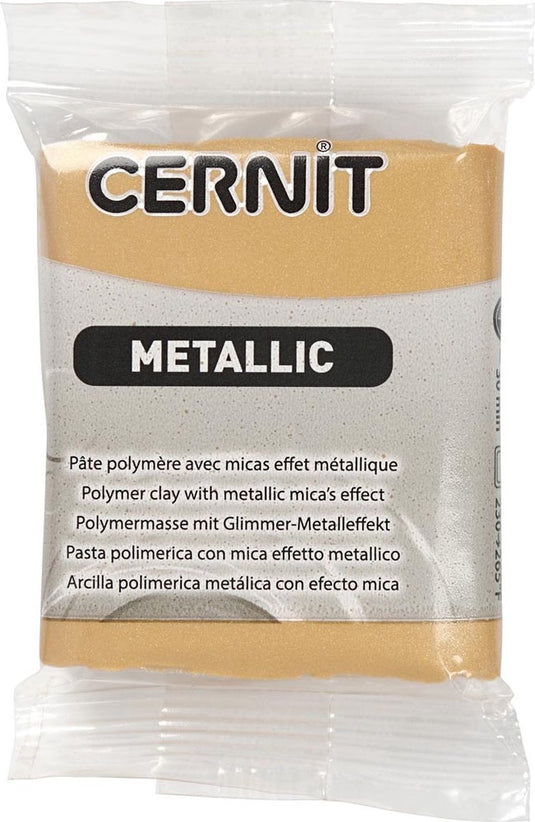 Cernit boetseerklei goud, 56 gram