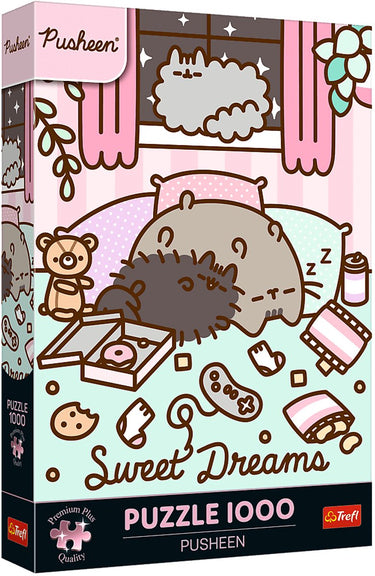 Trefl premium plus quality pusheen 1000, 1000 stuk(s), kunst