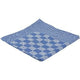 Theedoek betra blauw geruit 6 stuks