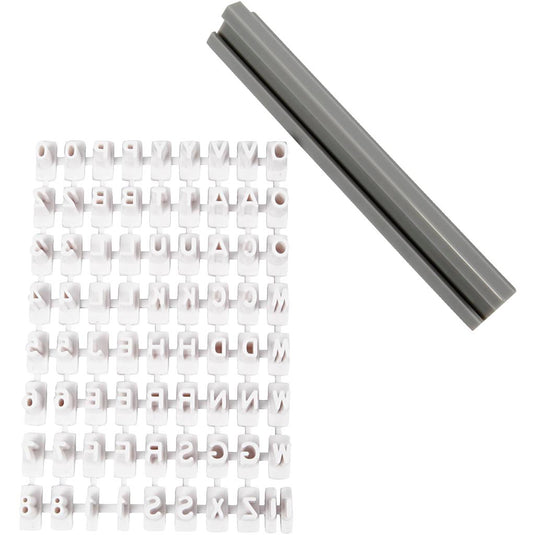 Creativ company https: www.cchobby.nl stempelset-van-rubber-letters-cijfers-h-6-mm-wit-1-set