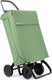 Rolser boodschappentrolley jean tweed - 4 wielen - verde