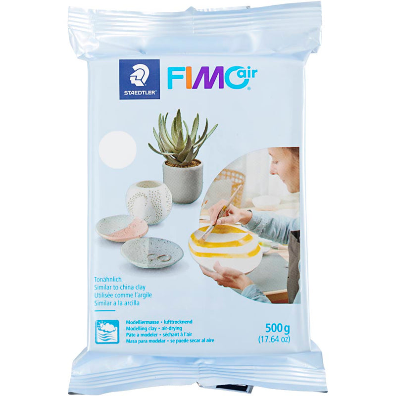 Load image into Gallery viewer, Staedtler fimo air boetseerklei 500 gr wit
