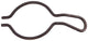 Buzzetti zekeringsveer clip spring for kick pini piaggio 50