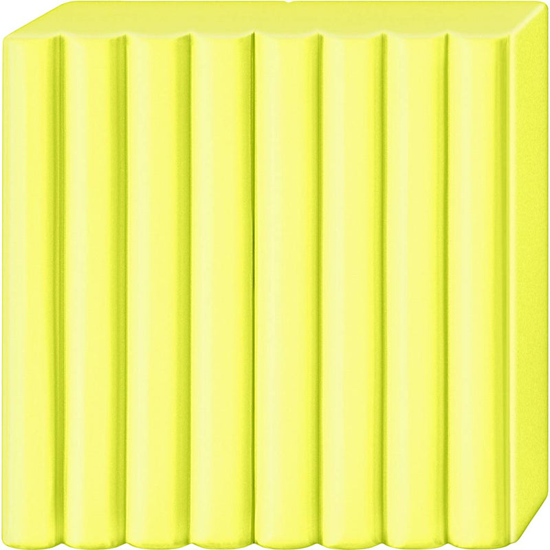 Load image into Gallery viewer, Fimo effect boetseerklei neon geel, 57gr
