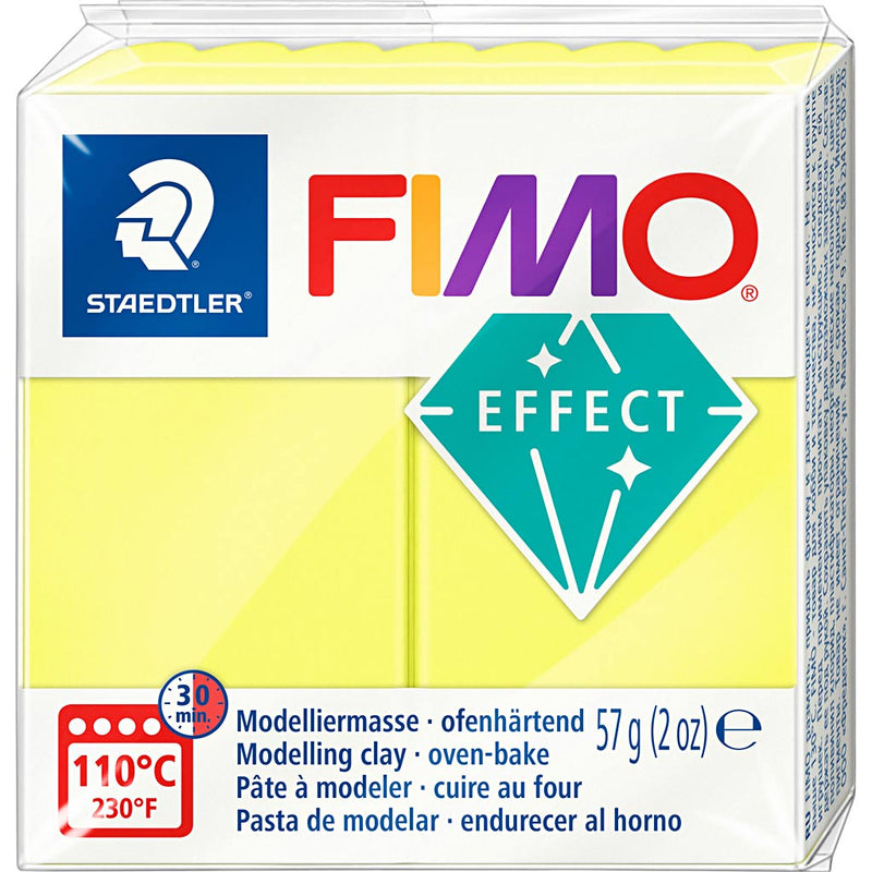Load image into Gallery viewer, Fimo effect boetseerklei neon geel, 57gr
