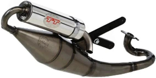 Leovince schalldämpfer handmade tt schalld leo compl hm tt inox