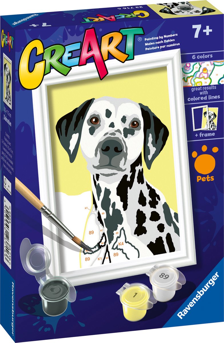 Load image into Gallery viewer, Ravensburger creart schilderen op nummer - dalmatier
