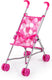 Bayer design - poppenbuggy - roze en wit