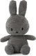 Bon ton toys nijntje - eco corduroy grey - 23 cm - 9