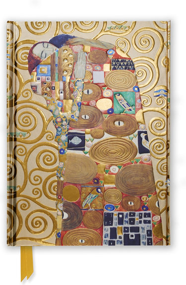 Isbn klimt fulfilment, stoclet frieze foiled journal