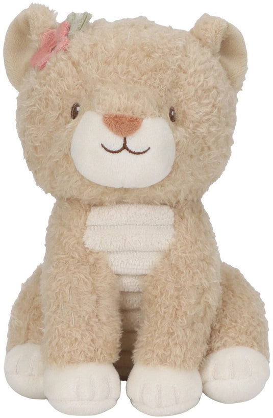 Little dutch safari friends knuffel leeuwin - 17 cm
