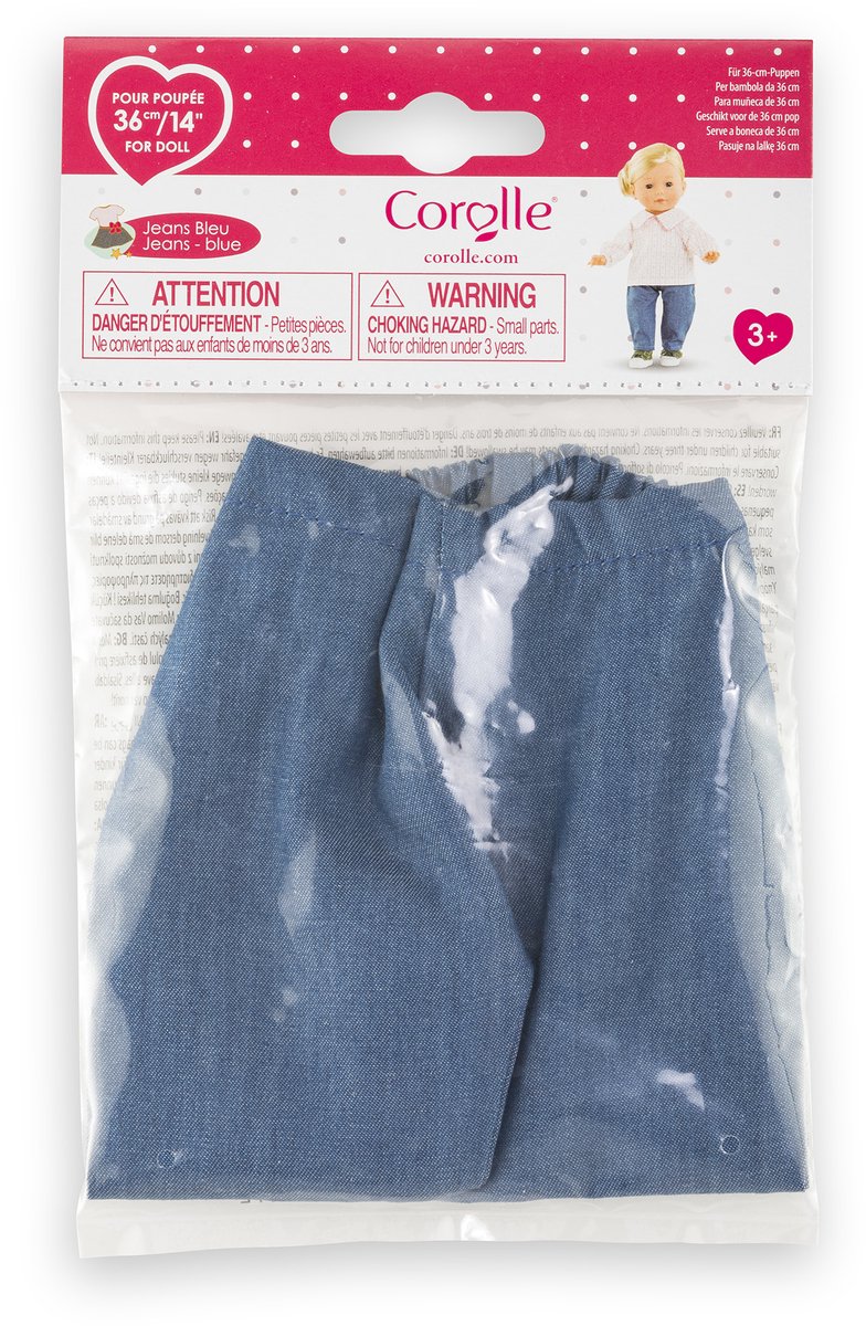 Load image into Gallery viewer, Corolle ma blauwe poppen jeans - 36cm
