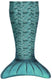 Kuaki mermaids zeemeermin deken turquoise, 60x130cm