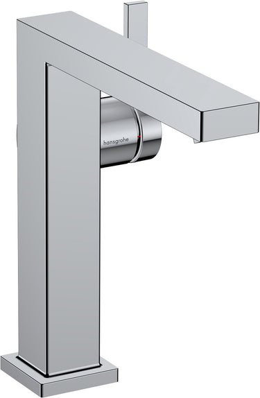 Hansgrohe tecturis e - wastafelkraan - ééngreeps bediening - coolstart energiebesparend - met afvoerplug - 150mm maat - chroom