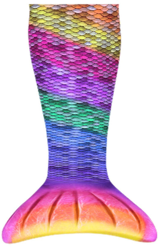 Kuaki mermaids zeemeermin deken rainbow, 60x130cm