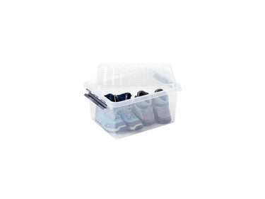 Sunware q-line opbergbox 36 liter transparant 50x40x26cm