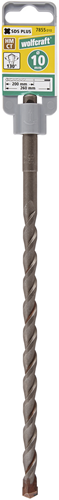 Wolfcraft betonboor | standaard | ø10 x 260mm | sds plus | 1 stuk - 7855010