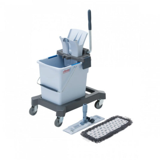 Vileda ultraspeed pro starterkit (25 liter) met plaat en mop