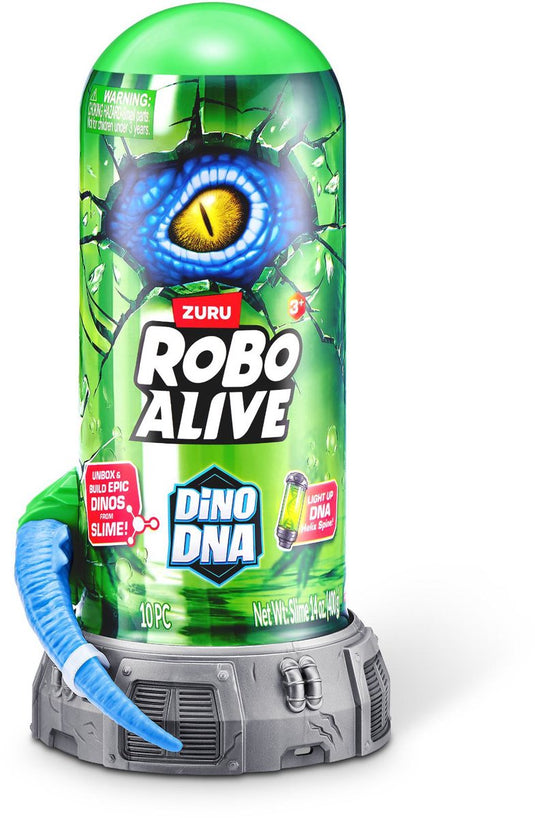 Zuru robo alive dna dino speelset - interactief dinosaurus speelgoed in tube.