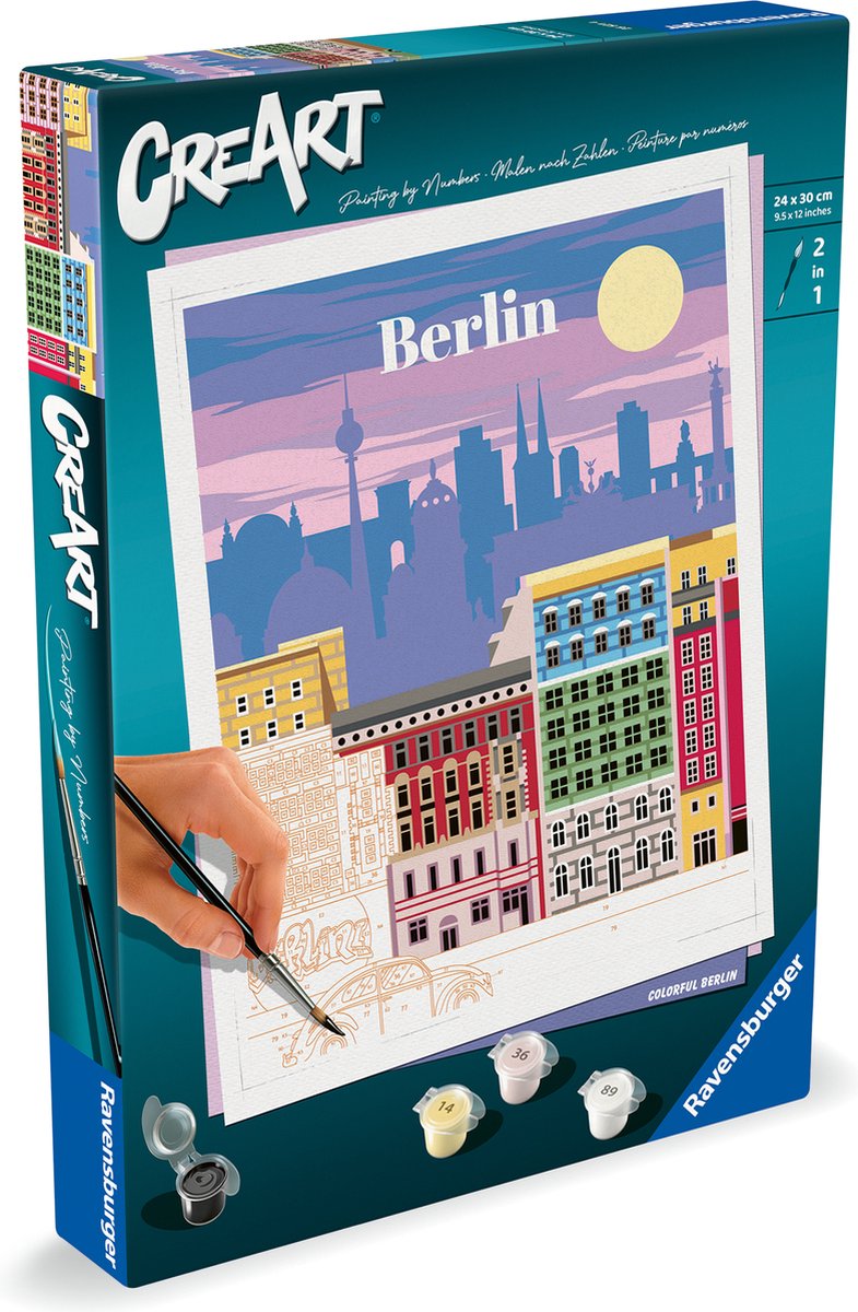 Load image into Gallery viewer, Ravensburger creart schilderen op nummer - berlijn
