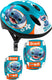 Disney stitch 5-delige skatebescherming 52-56 cm petrolblauw maat s m