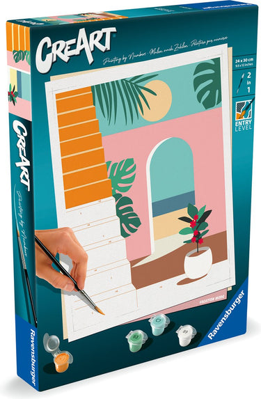 Ravensburger creart schilderen op nummer - vakantie