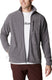 Columbia fast trek ii vest heren met rits - fleece vest heren - outdoorvest - grijs - maat s