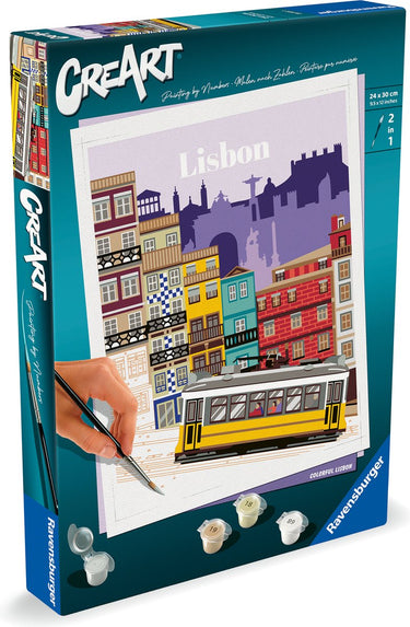 Ravensburger creart schilderen op nummer - lissabon