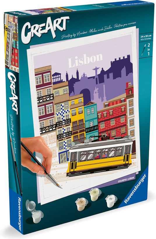 Ravensburger creart schilderen op nummer - lissabon