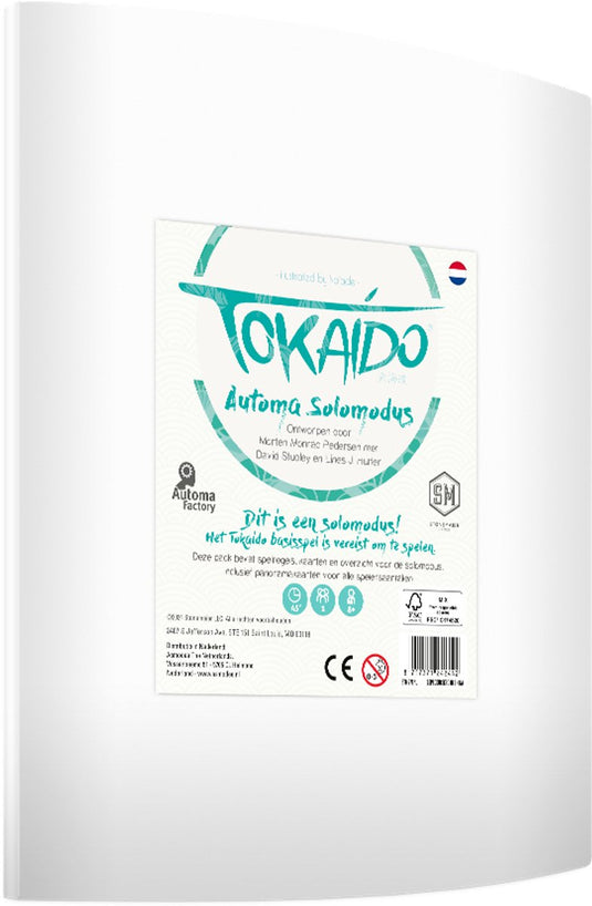 Asmodee tokaido automa solomodus bordspel uitbreiding solo kaarten.