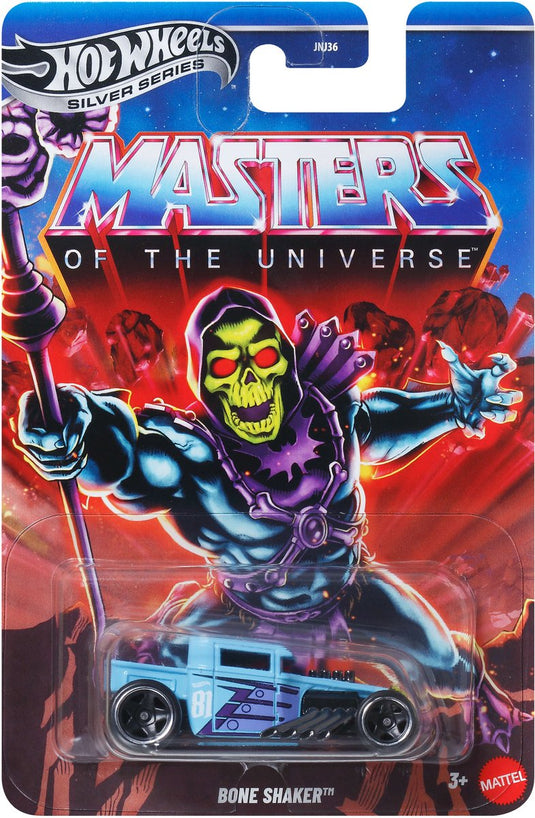 Mattel masters of the universe silver series die-cast vehicle 1 64 bone shaker vehicles