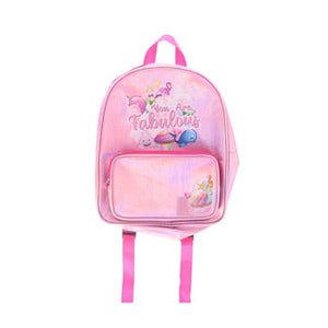 Rugzak shiny pink fabulous | 2 stuks