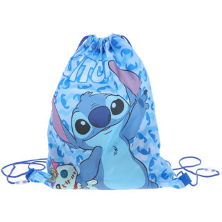 Load image into Gallery viewer, Stitch gym-zwemtas blauw 40x35 cm
