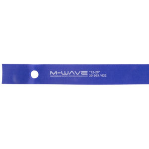 M-wave velglint 12-29 rt-hp-glue hoge druk 20 mm - blauw (1 set)