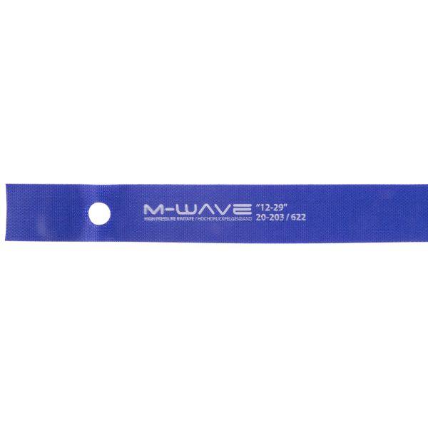 Load image into Gallery viewer, M-wave velglint 12-29 rt-hp-glue hoge druk 20 mm - blauw (1 set)
