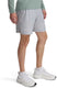 Under armour ua launch 7'' shorts-gry heren sportbroek - mod grijs wit reflective
