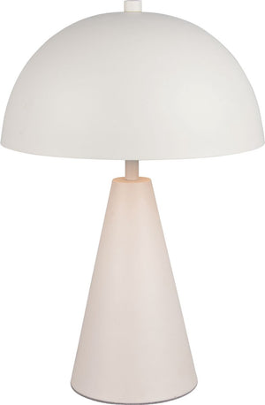 Trio alfie - tafellamp - grijs warm - excl. 1x e27 4,9 w - snoerschakelaar - go green