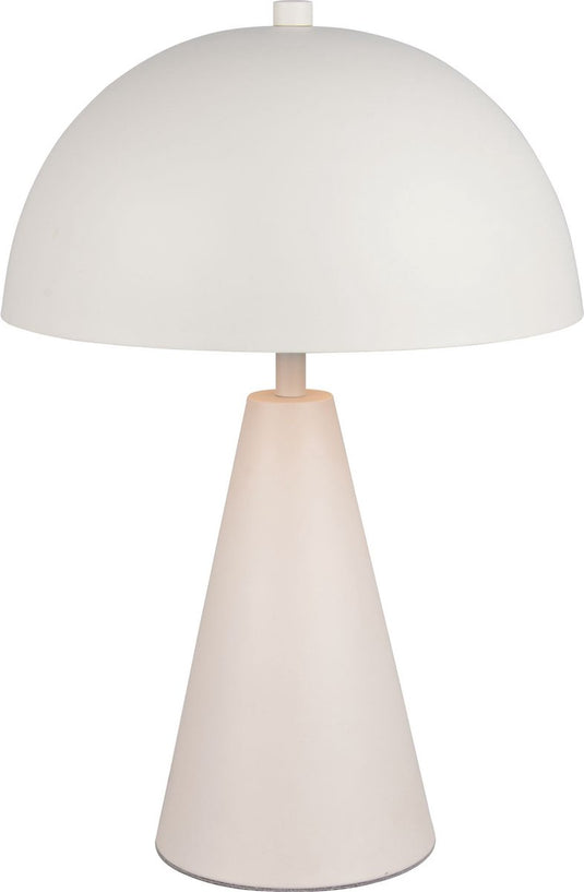 Trio alfie - tafellamp - grijs warm - excl. 1x e27 4,9 w - snoerschakelaar - go green