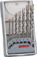 Bosch - 7-delige betonborenset cyl-3 4; 5; 6; 6; 7; 8; 10 mm
