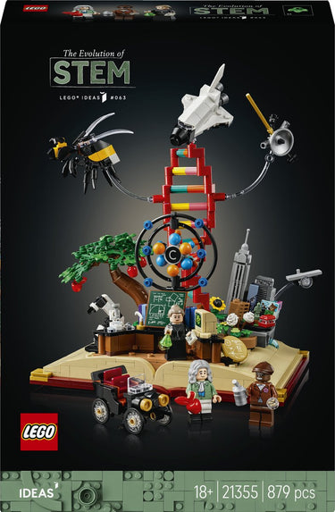 Lego ideas 21355 de evolutie van stem