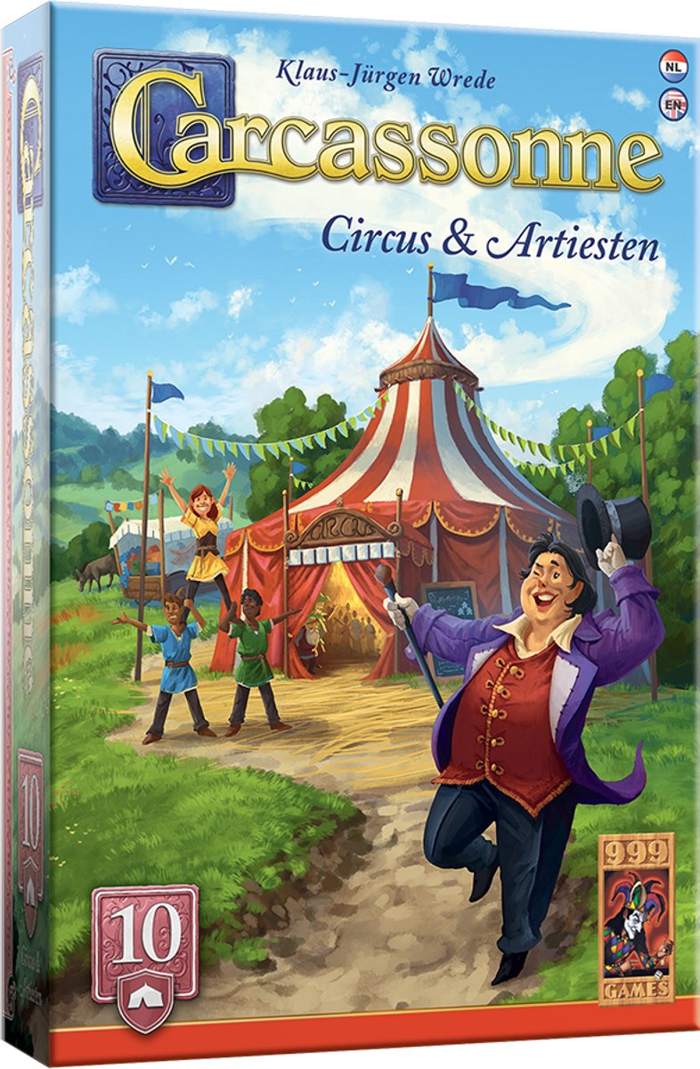 Load image into Gallery viewer, 999games 999 games carcassonne circus artiesten uitbreiding
