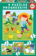 Educa puzzel - 4 progressieve puzzels