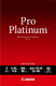 Canon pt-101 pro platinum fotopapier - a3 10 vellen