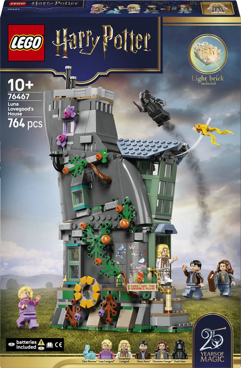 Load image into Gallery viewer, Lego harry potter het huis van loena leeflang - bouwspeelgoed voor fans vanaf 10 jaar - 76467
