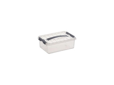 Sunware q-line box medium 4 liter transp 30,7x20x10,4 cm